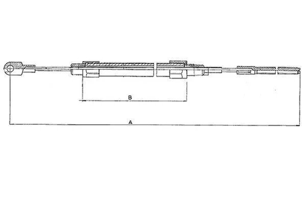 Cable Pull, parking brake (44007700)