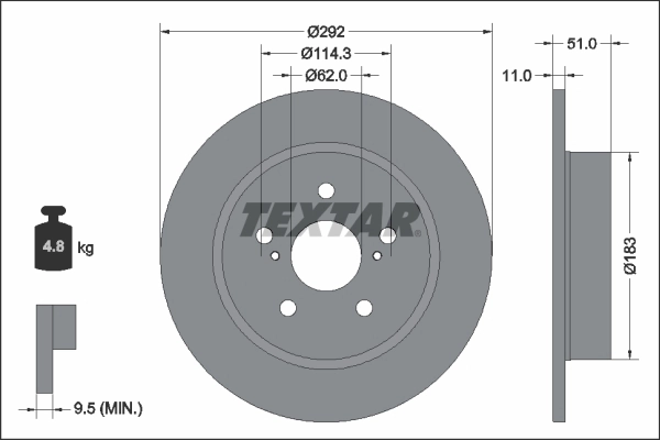 Brake Disc (92347803)