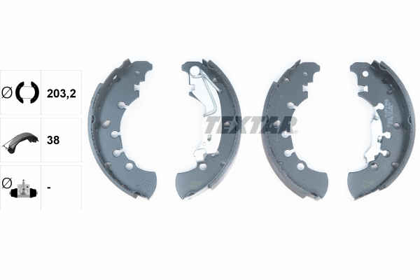 Brake Shoe Set (91061100)