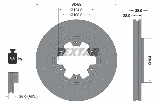 Brake Disc (92228400)