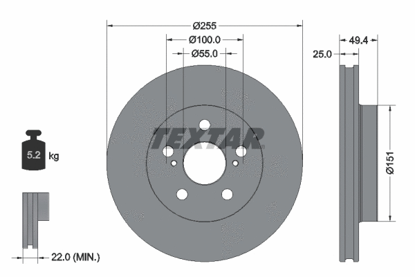 Brake Disc (92301703)
