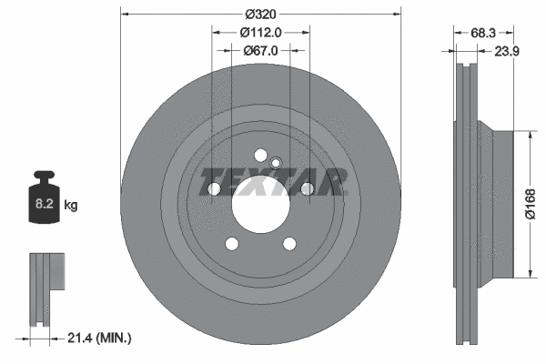 Brake Disc (92233705)