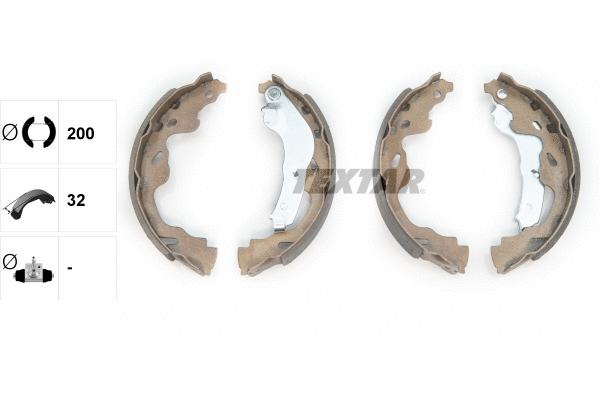 Brake Shoe Set (91064500)