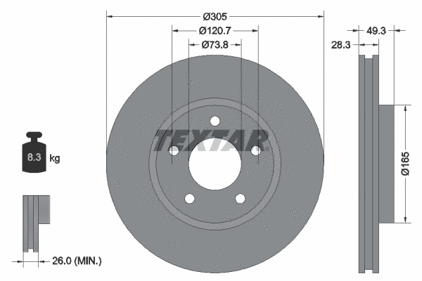 Brake Disc (92098905)