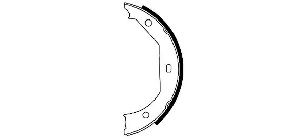 Brake Shoe Set, parking brake (91049300)
