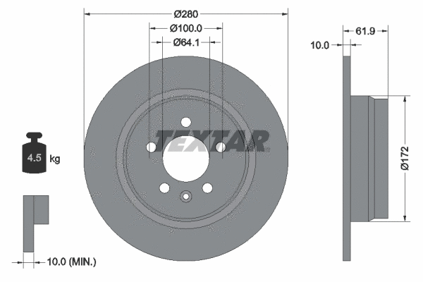 Brake Disc (92103500)