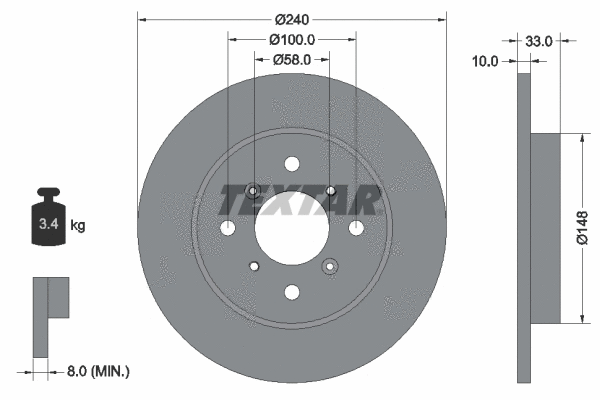 Brake Disc (92153300)