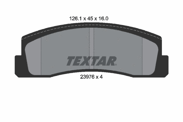Brake Pad Set, disc brake (2397601)