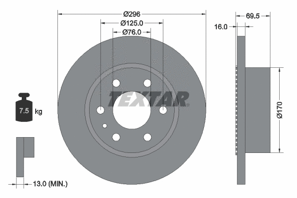 Brake Disc (93177500)