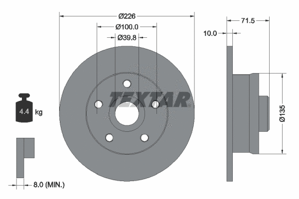 Brake Disc (92057200)