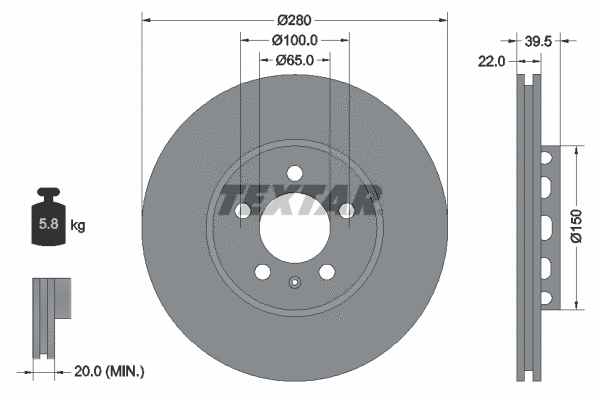 Brake Disc (92061400)