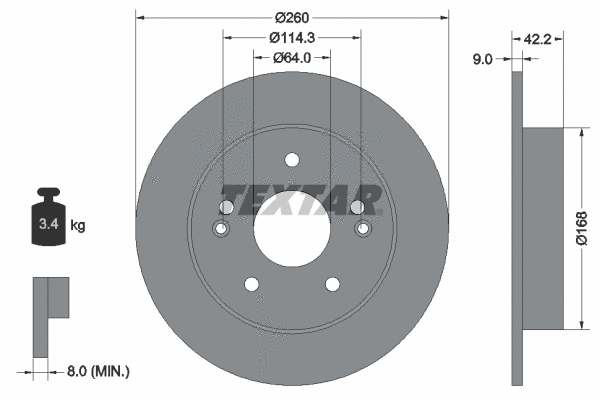 Brake Disc (92172003)