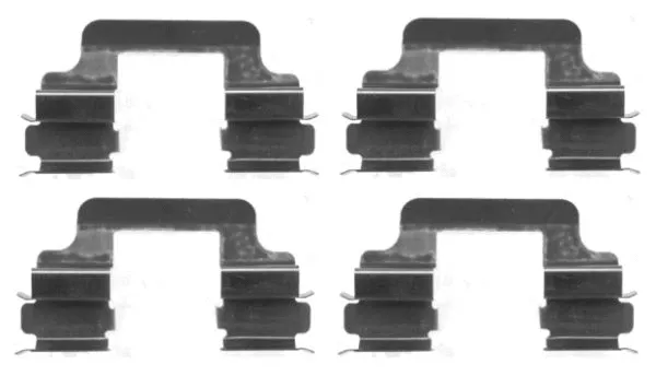 Accessory Kit, disc brake pad (82515000)