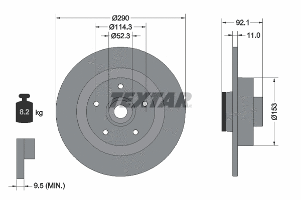 Brake Disc (92254100)