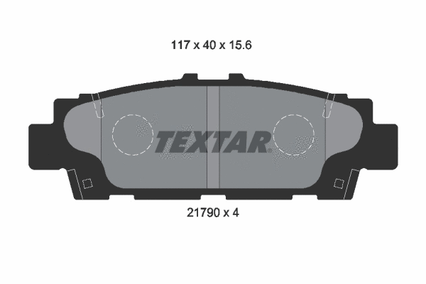 Brake Pad Set, disc brake (2179001)
