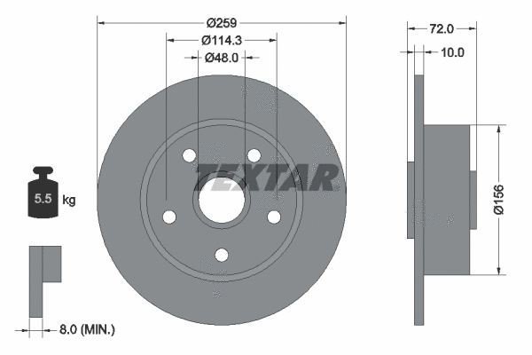 Brake Disc (92078900)