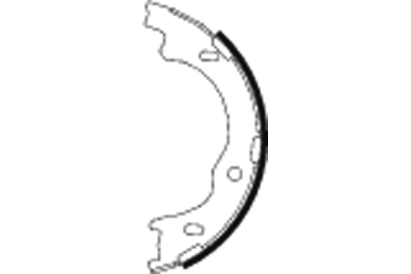 Brake Shoe Set, parking brake (91068100)