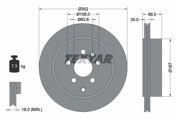Brake Disc (92162800)