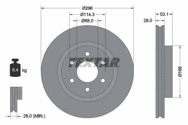 Brake Disc (92285803)