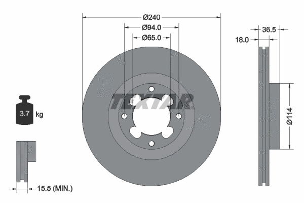 Brake Disc (92092200)