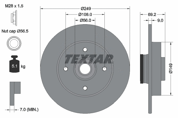 Brake Disc (92202103)