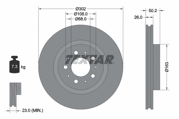 Brake Disc (92092300)