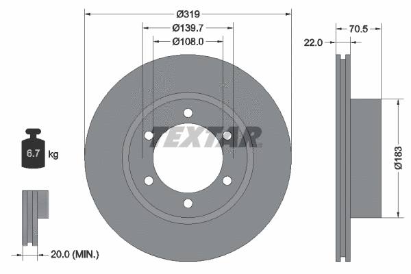 Brake Disc (92093300)