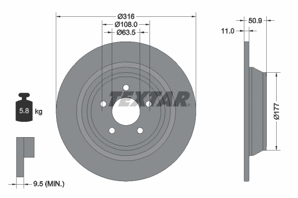 Brake Disc (92292503)