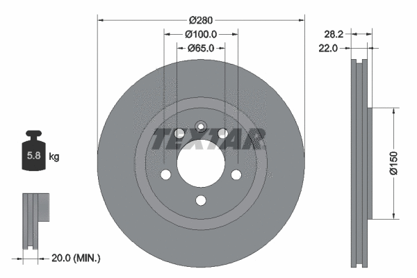 Brake Disc (92057100)
