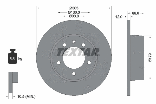 Brake Disc (92111200)