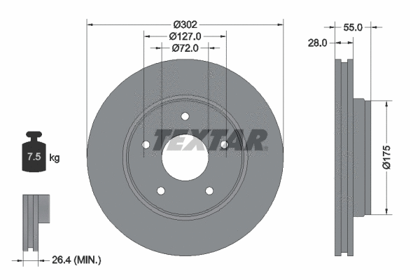 Brake Disc (92253303)
