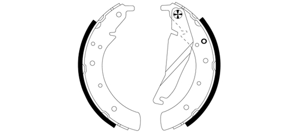 Brake Shoe Set (91033500)