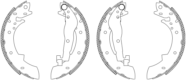 Brake Shoe Set (83030404)