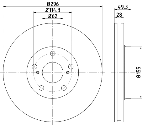 Brake Disc (92285103)