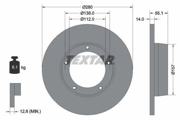 Brake Disc (92081100)