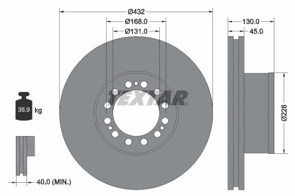 Brake Disc (93087200)