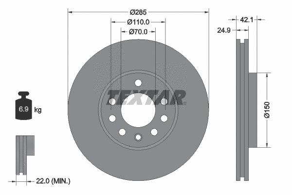 Brake Disc (92118705)