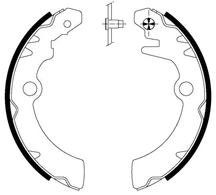 Brake Shoe Set (91075201)