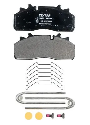 Brake Pad Set, disc brake (2931303)