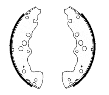 Brake Shoe Set (91083600)