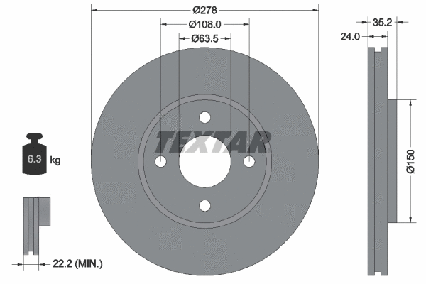 Brake Disc (92131300)