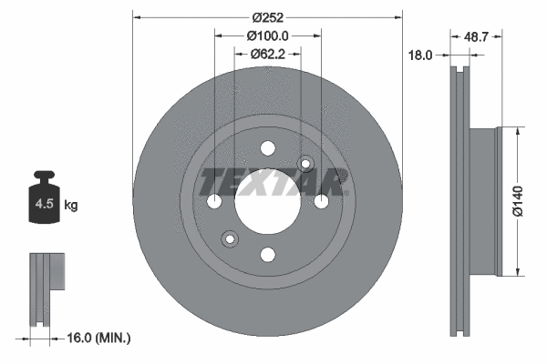 Brake Disc (92196500)
