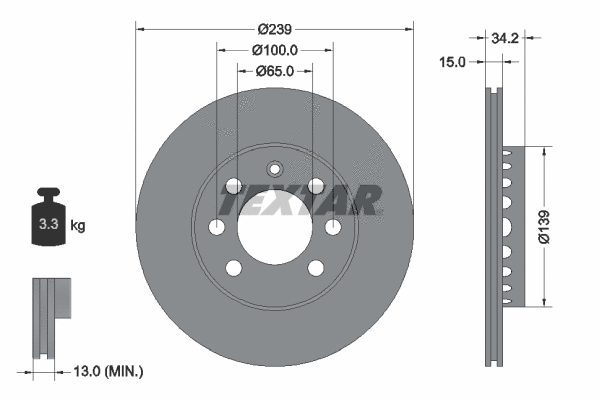 Brake Disc (92106400)