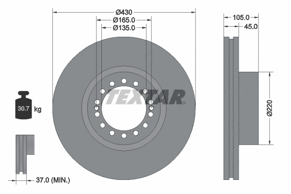 Brake Disc (93143800)