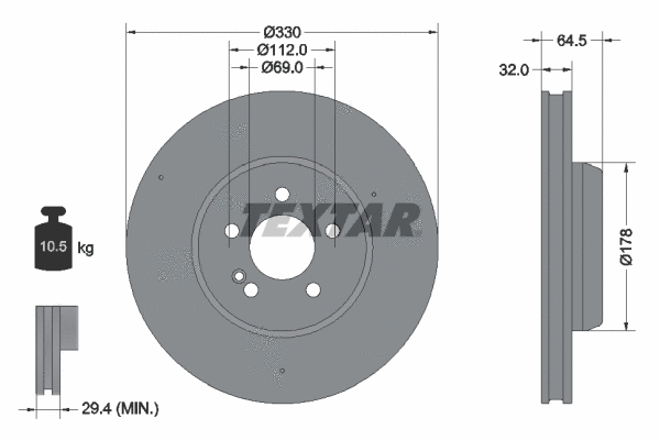 Brake Disc (92331105)