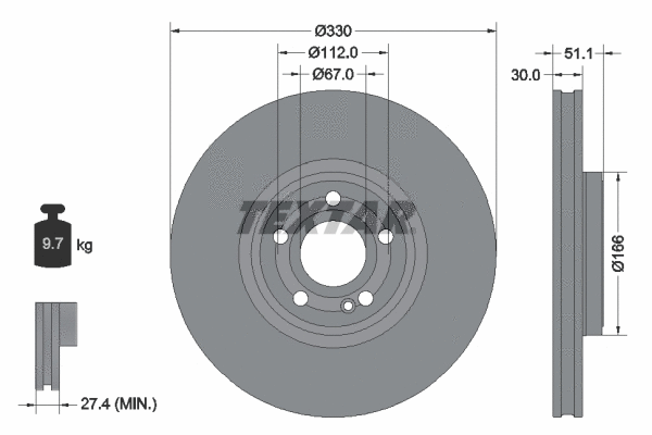 Brake Disc (92323305)