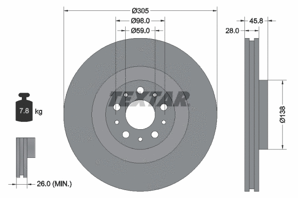 Brake Disc (92237603)
