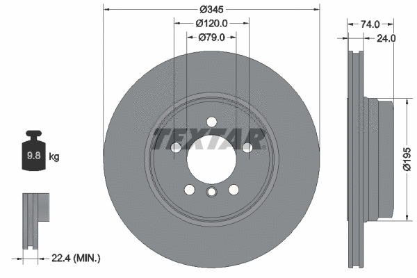 Brake Disc (92155005)