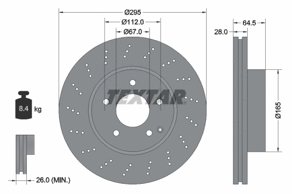 Brake Disc (92165003)