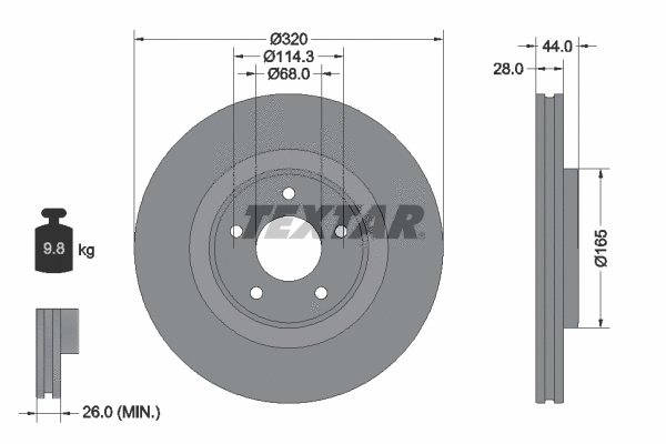 Brake Disc (92283503)